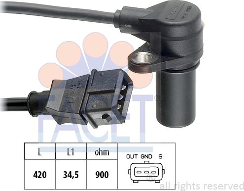 FACET 9.0173 - Generatore di impulsi, Albero a gomiti autozon.pro