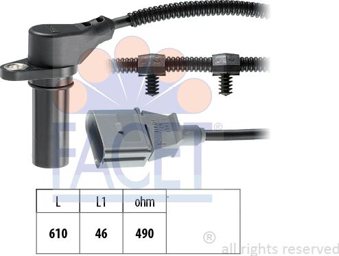 FACET 9.0259 - Generatore di impulsi, Albero a gomiti autozon.pro