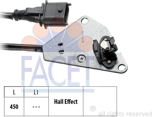 FACET 9.0211 - Sensore, Posizione albero a camme autozon.pro