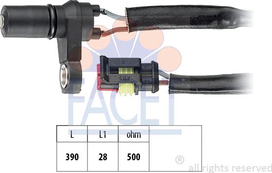 FACET 90.231 - Sensore n° giri, Cambio automatico autozon.pro