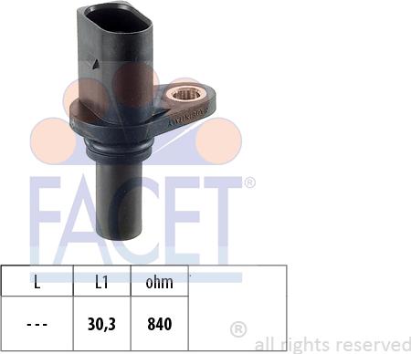 FACET 90.221 - Sensore n° giri, Cambio automatico autozon.pro