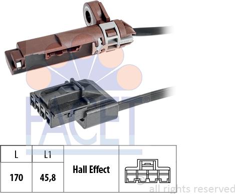 FACET 9.0798 - Sensore, N° giri autozon.pro