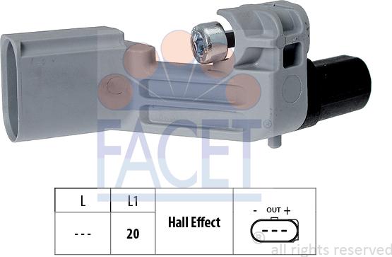 FACET 9.0742 - Generatore di impulsi, Albero a gomiti autozon.pro