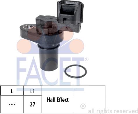 FACET 90.754 - Sensore n° giri, Cambio automatico autozon.pro