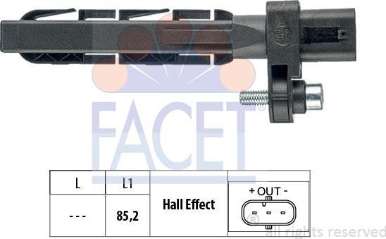 FACET 9.0758 - Generatore di impulsi, Albero a gomiti autozon.pro