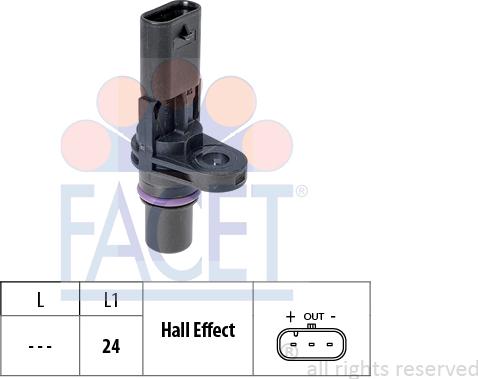 FACET 90.774 - Sensore, Posizione albero a camme autozon.pro