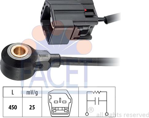 FACET 9.3091 - Sensore di detonazione autozon.pro