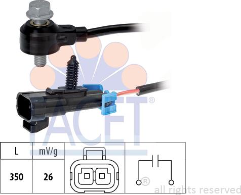 FACET 9.3093 - Sensore di detonazione autozon.pro