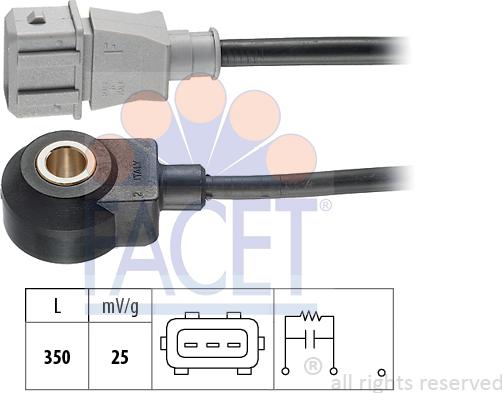 FACET 9.3052 - Sensore di detonazione autozon.pro