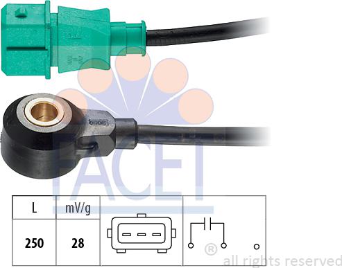 FACET 9.3057 - Sensore di detonazione autozon.pro