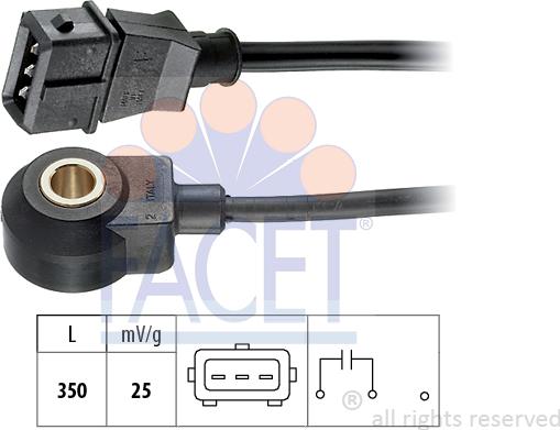 FACET 9.3016 - Sensore di detonazione autozon.pro