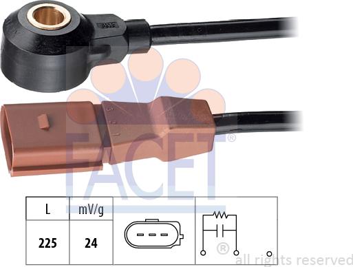 FACET 9.3036 - Sensore di detonazione autozon.pro