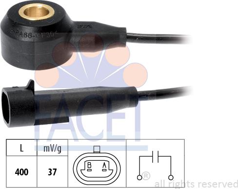 FACET 9.3079 - Sensore di detonazione autozon.pro