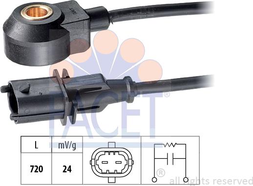 FACET 9.3166 - Sensore di detonazione autozon.pro