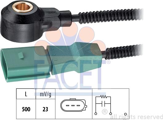 FACET 9.3163 - Sensore di detonazione autozon.pro