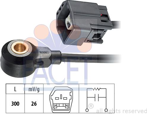 FACET 9.3105 - Sensore di detonazione autozon.pro