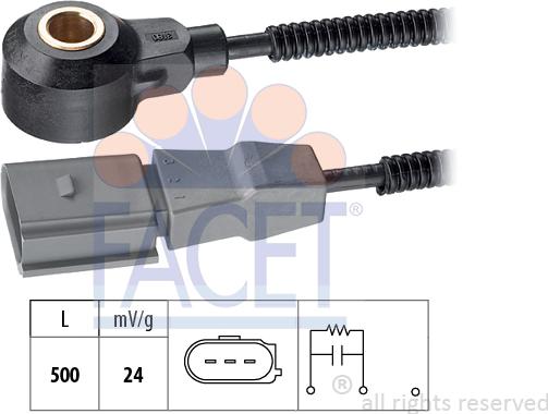 FACET 9.3180 - Sensore di detonazione autozon.pro