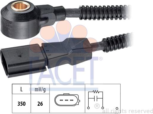 FACET 9.3170 - Sensore di detonazione autozon.pro