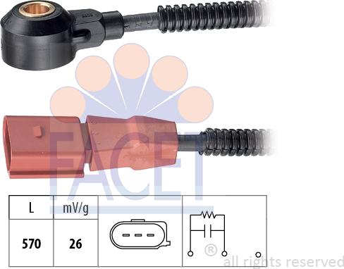 FACET 9.3171 - Sensore di detonazione autozon.pro