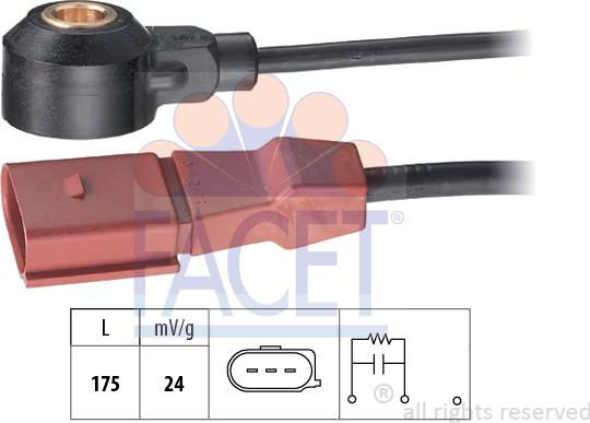 FACET 9.3173 - Sensore di detonazione autozon.pro