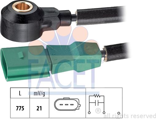 FACET 9.3251 - Sensore di detonazione autozon.pro