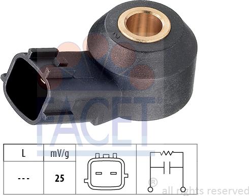 FACET 9.3257 - Sensore di detonazione autozon.pro