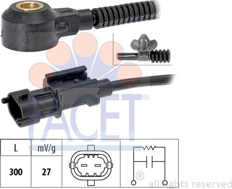 FACET 9.3208 - Sensore di detonazione autozon.pro