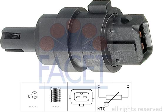 FACET 10.4013 - Sensore, Temperatura aria aspirata autozon.pro