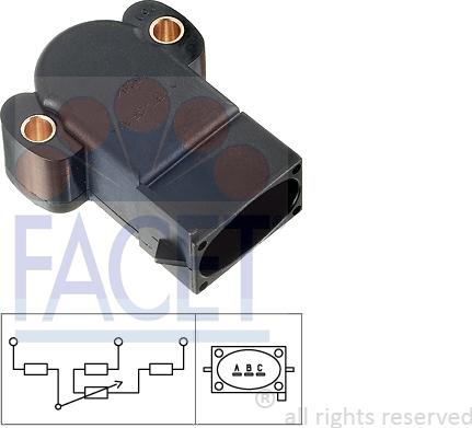 FACET 105.064 - Sensore, Regolazione valvola farfalla autozon.pro