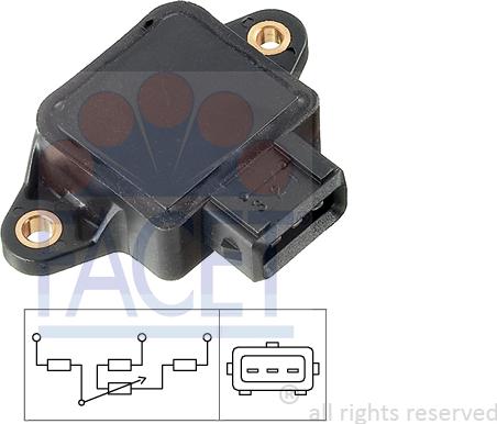 FACET 10.5002 - Sensore, Regolazione valvola farfalla autozon.pro