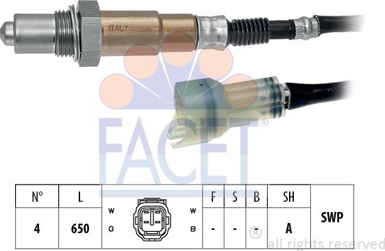 FACET 108.563 - Sonda lambda autozon.pro