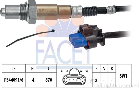 FACET 108.511 - Sonda lambda autozon.pro