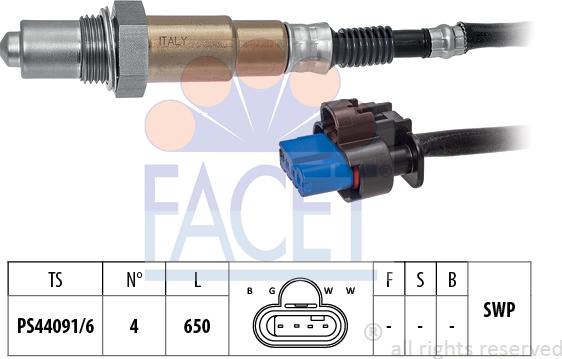 FACET 10.8518 - Sonda lambda autozon.pro