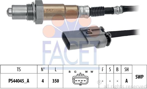 FACET 108.584 - Sonda lambda autozon.pro