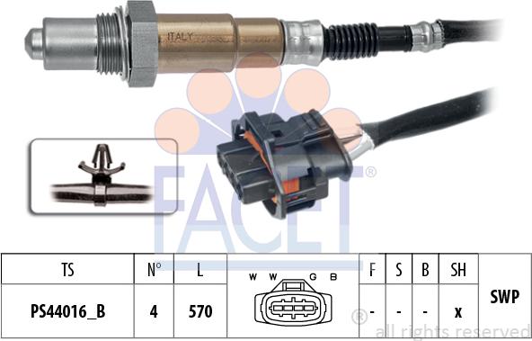 FACET 10.8538 - Sonda lambda autozon.pro