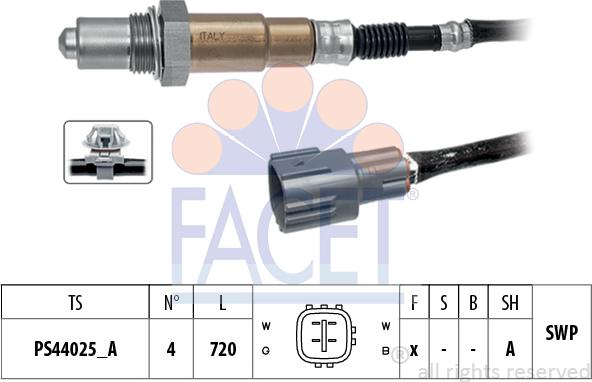 FACET 10.8600 - Sonda lambda autozon.pro