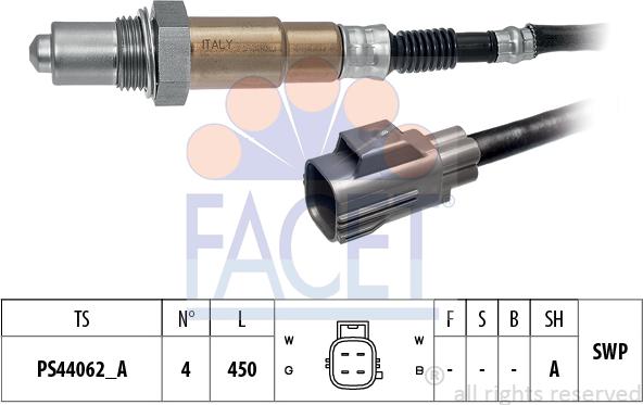 FACET 10.8601 - Sonda lambda autozon.pro