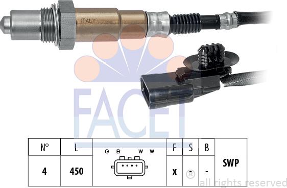 FACET 10.8095 - Sonda lambda autozon.pro