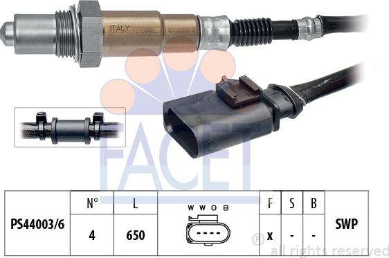 FACET 108.083 - Sonda lambda autozon.pro