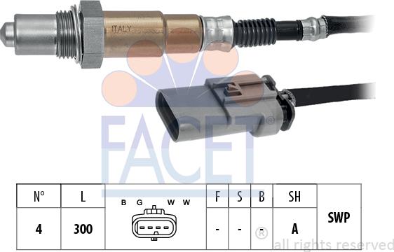 FACET 10.8349 - Sonda lambda autozon.pro