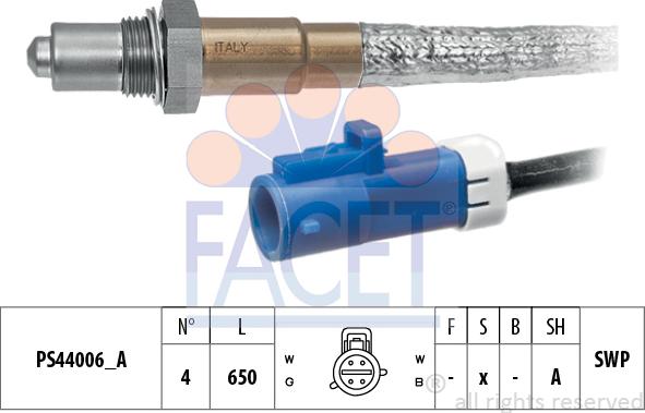 FACET 10.8300 - Sonda lambda autozon.pro