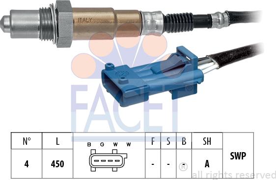 FACET 108.302 - Sonda lambda autozon.pro