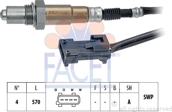 FACET 10.8318 - Sonda lambda autozon.pro