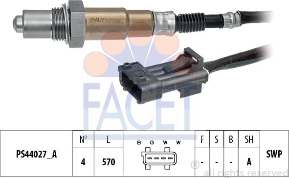 FACET 10.8334 - Sonda lambda autozon.pro