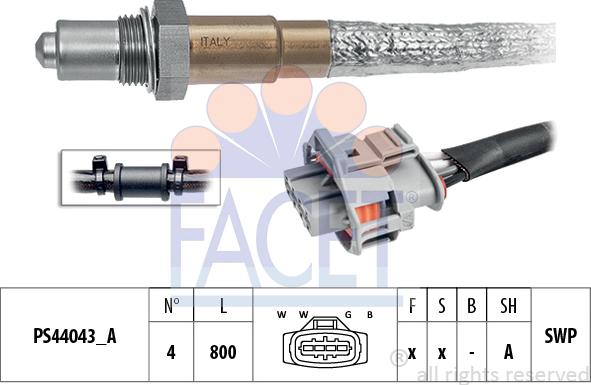 FACET 10.8322 - Sonda lambda autozon.pro