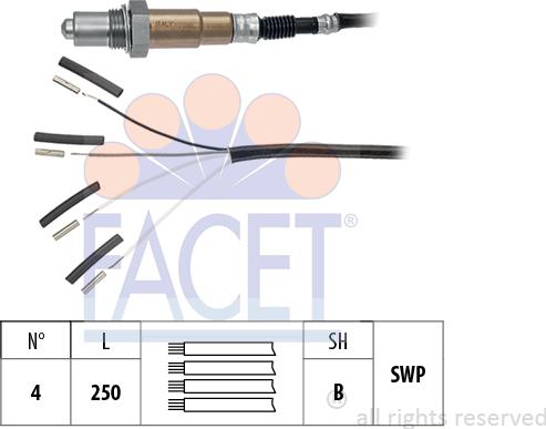 FACET 10.8240 - Sonda lambda autozon.pro