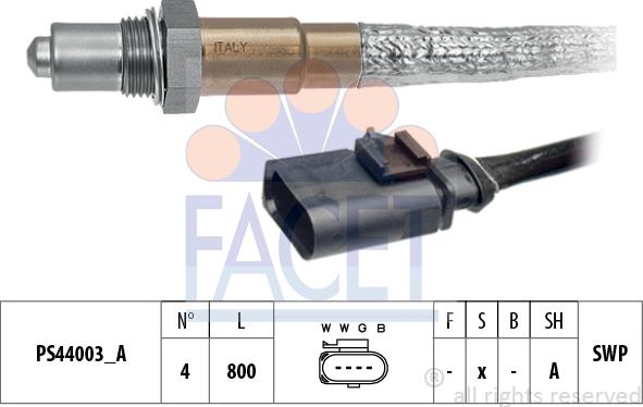 FACET 10.8250 - Sonda lambda autozon.pro