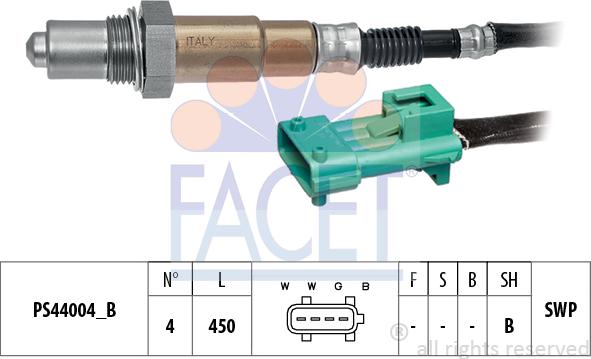 FACET 108.206 - Sonda lambda autozon.pro