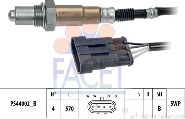 FACET 108.237 - Sonda lambda autozon.pro