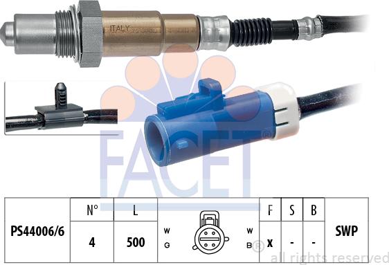 FACET 10.8229 - Sonda lambda autozon.pro